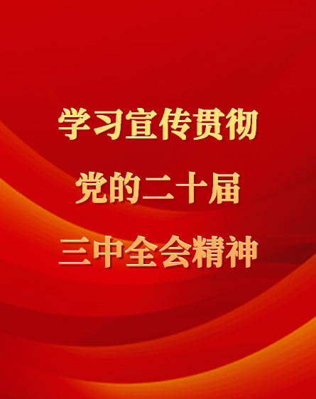 學習宣傳貫徹黨的二十屆三中全會精神